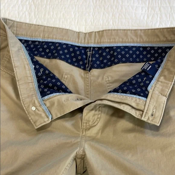 Daniel Cremieux Men’s Khaki Tan Chinos Pants Straight Leg Size 38x32 - Picture 8 of 13